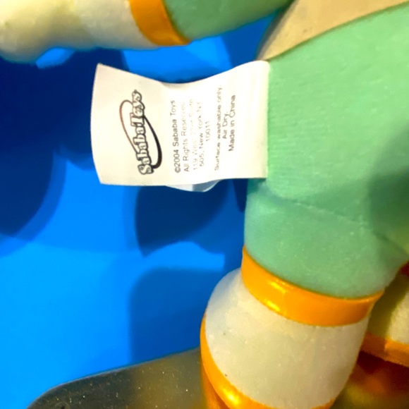 SESAME STREET FRAGGLE ROCK DOOZERS NWT SABABA TOYS 2004 PLUSH WITH ATTACHED TAG - Picture 11 of 13